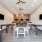booths to sit at and other social areas in well lit clubhouse